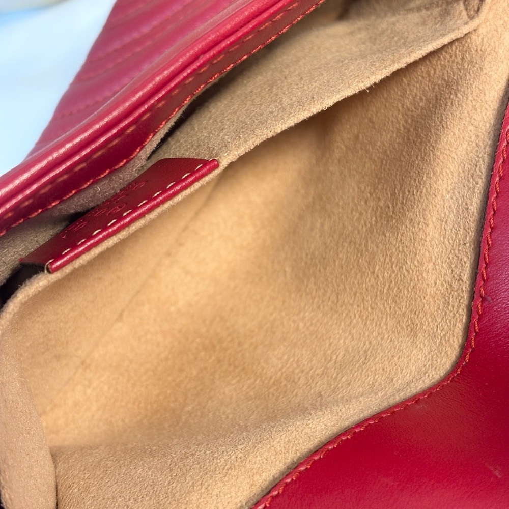 Gucci mini Flap Marmont Red - Picture 11 of 16